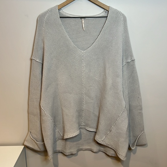 Free People La Brea V Neck Sweater - Picture 3 of 5